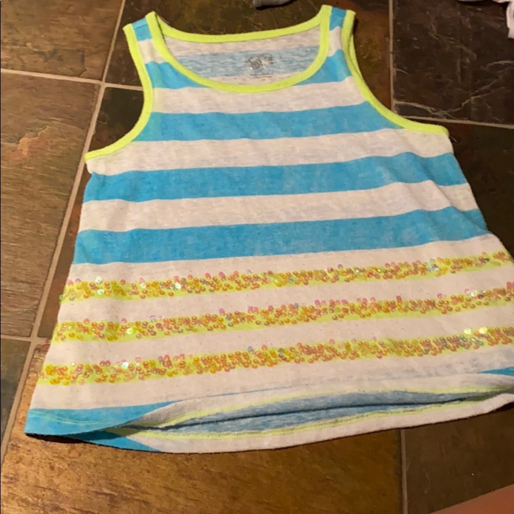 girls justice tank top